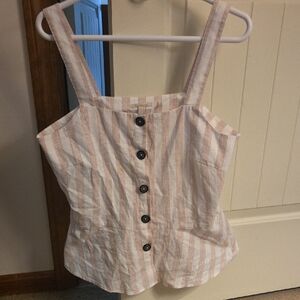 Barbour Button Up Top